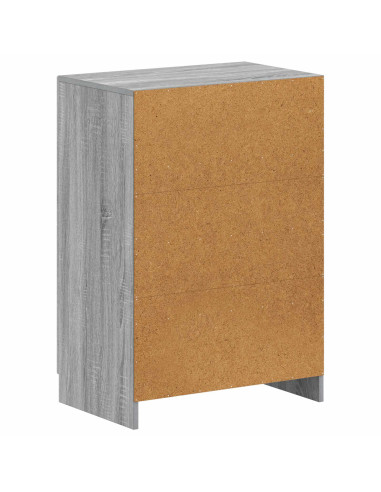 Mobile per scarpe UTRECHT 59,5 x 39,5 x 87 cm Sonoma grigio