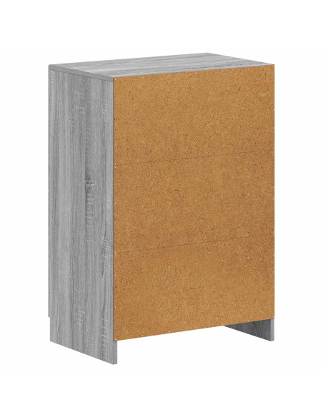 Mobile per scarpe UTRECHT 59,5 x 39,5 x 87 cm Sonoma grigio