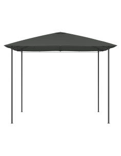 Gazebo 3x3x2,6 m Antracite 160 g/m² 2