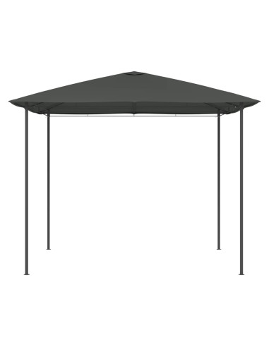 Gazebo 3x3x2,6 m Antracite 160 g/m²