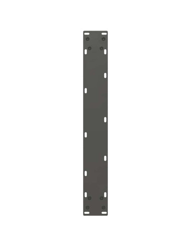 Gambe per tavolo da bar a forma di U 2 pz Antracite 60x(100-101) cm Acciaio