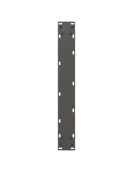 Gambe per tavolo da bar a forma di U 2 pz Antracite 60x(100-101) cm Acciaio