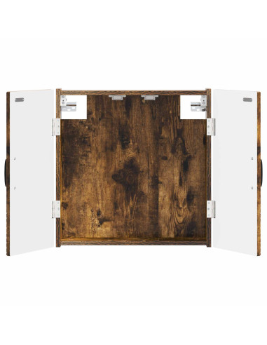 Armadio per Dartboard UTRECHT Rovere Fumo 52,5 x 10,5 x 53,5 cm