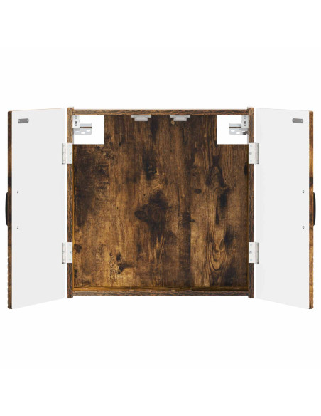 Armadio per Dartboard UTRECHT Rovere Fumo 52,5 x 10,5 x 53,5 cm