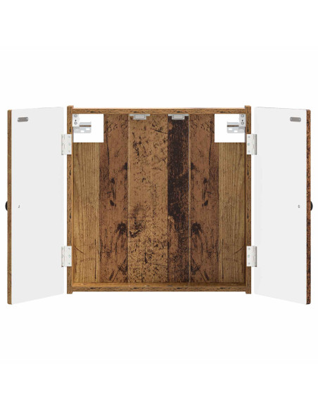 Armadio per Dartboard BREDA Legno antico 52,5 x 10,5 x 53,5 cm