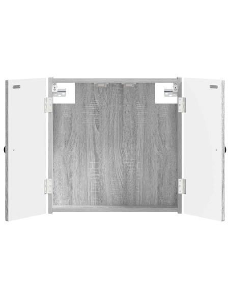 Armadio per Dartboard BREDA Sonoma grigio 52,5 x 10,5 x 53,5 cm