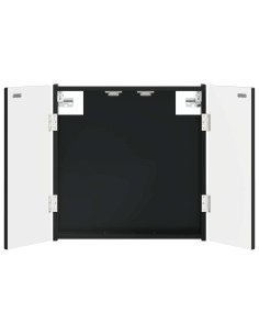 Armadio per Dartboard DELFT Nero 52,5 x 10,5 x 53,5 cm