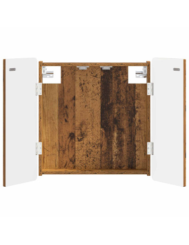 Armadio per Dartboard ZWOLLE Legno antico 52,5 x 10,5 x 57,5 cm