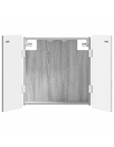 Armadio per Dartboard ZWOLLE Sonoma grigio Legno ingegnerizzato