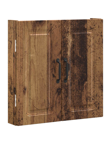 Armadio per Dartboard UTRECHT Legno antico Legno ingegnerizzato