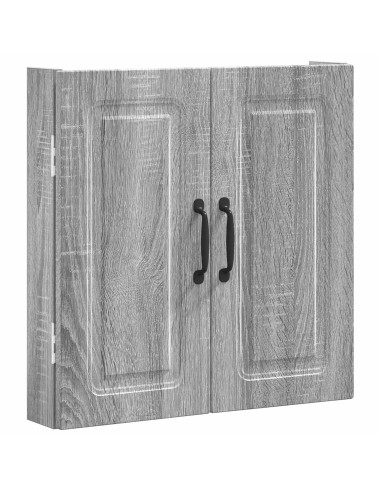 Armadio per Dartboard UTRECHT Sonoma grigio