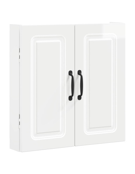 Armadio per Dartboard UTRECHT Bianco Lucido