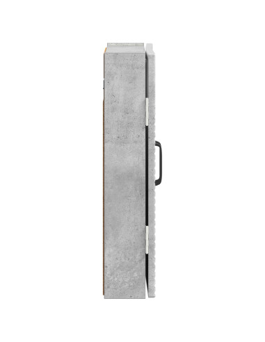 Armadio per Dartboard UTRECHT Grigio Cemento