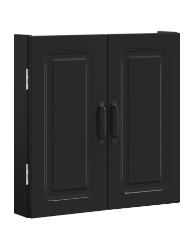 Armadio per Dartboard UTRECHT Nero 52,5 x 10,5 x 53,5 cm