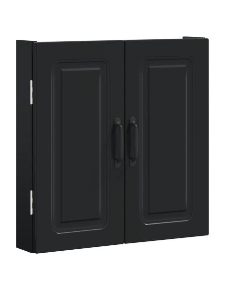 Armadio per Dartboard UTRECHT Nero 52,5 x 10,5 x 53,5 cm