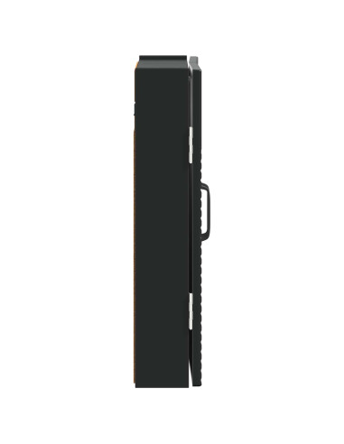 Armadio per Dartboard UTRECHT Nero 52,5 x 10,5 x 53,5 cm