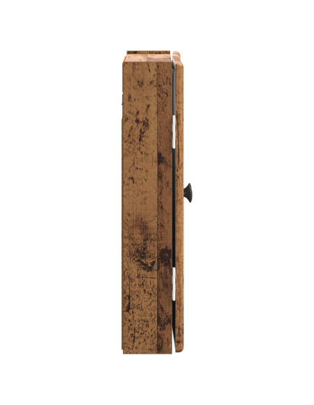 Armadio per Dartboard BREDA Legno antico 52,5 x 10,5 x 53,5 cm