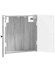 Armadio per Dartboard BREDA Sonoma grigio 52,5 x 10,5 x 53,5 cm 2