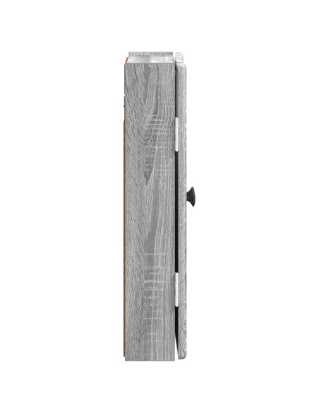 Armadio per Dartboard BREDA Sonoma grigio 52,5 x 10,5 x 53,5 cm
