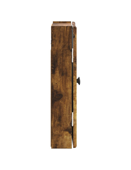 Armadio per Dartboard BREDA Rovere Fumo 52,5 x 10,5 x 53,5 cm