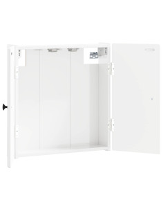Armadio per Dartboard BREDA Bianco Lucido 52,5 x 10,5 x 53,5 cm 2