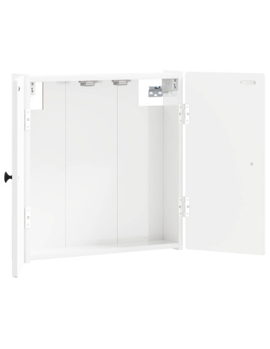 Armadio per Dartboard BREDA Bianco Lucido 52,5 x 10,5 x 53,5 cm