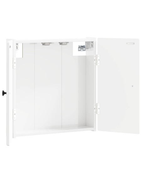 Armadio per Dartboard BREDA Bianco Lucido 52,5 x 10,5 x 53,5 cm