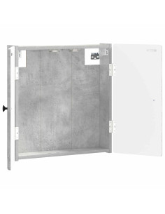 Armadio per Dartboard BREDA Grigio Cemento Legno ingegnerizzato 2