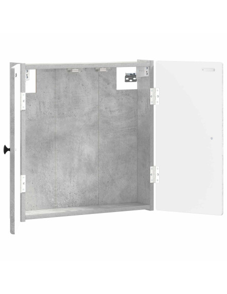 Armadio per Dartboard BREDA Grigio Cemento Legno ingegnerizzato