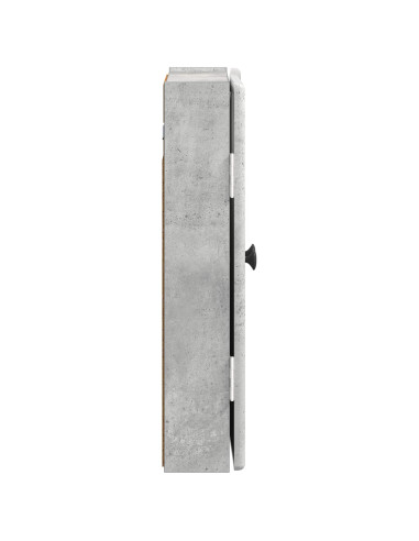 Armadio per Dartboard BREDA Grigio Cemento Legno ingegnerizzato