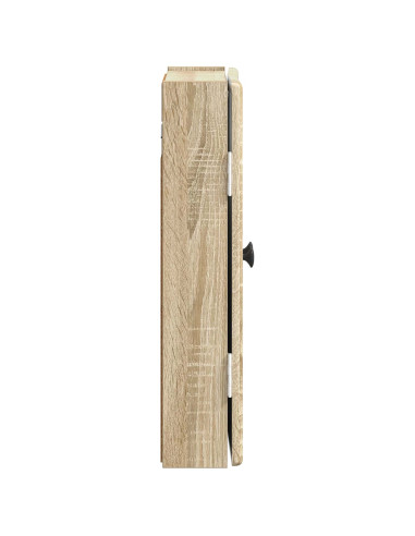 Armadio per Dartboard BREDA Rovere Sonoma 52,5 x 10,5 x 53,5 cm