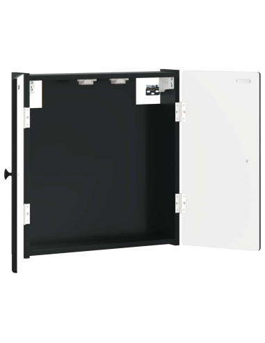 Armadio per Dartboard BREDA Nero 52,5 x 10,5 x 53,5 cm