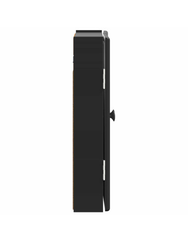 Armadio per Dartboard BREDA Nero 52,5 x 10,5 x 53,5 cm