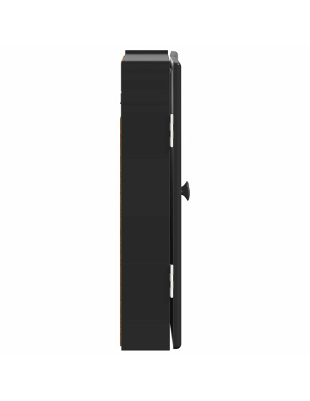Armadio per Dartboard BREDA Nero 52,5 x 10,5 x 53,5 cm