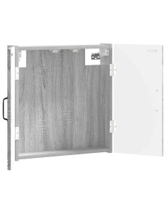 Armadio per Dartboard HOORN Sonoma grigio 52,5 x 10,5 x 53,5 cm 2