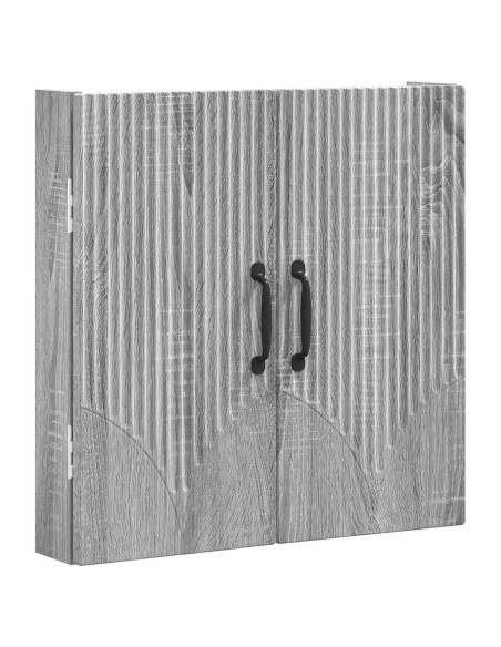 Armadio per Dartboard HOORN Sonoma grigio 52,5 x 10,5 x 53,5 cm