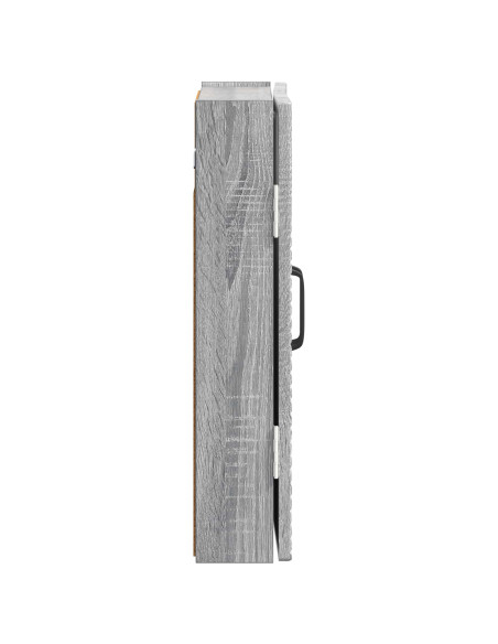 Armadio per Dartboard HOORN Sonoma grigio 52,5 x 10,5 x 53,5 cm