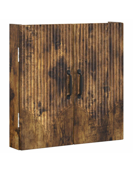 Armadio per Dartboard HOORN Rovere Fumo 52,5 x 10,5 x 53,5 cm