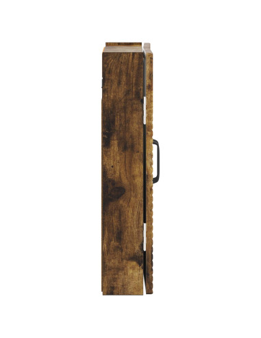 Armadio per Dartboard HOORN Rovere Fumo 52,5 x 10,5 x 53,5 cm