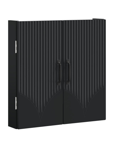 Armadio per Dartboard HOORN Nero 52,5 x 10,5 x 53,5 cm