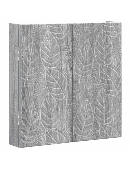 Armadio per Dartboard DELFT Sonoma grigio 52,5 x 10,5 x 53,5 cm