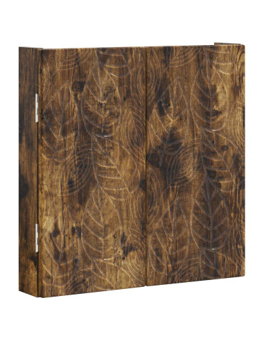 Armadio per Dartboard DELFT Rovere Fumo 52,5 x 10,5 x 53,5 cm