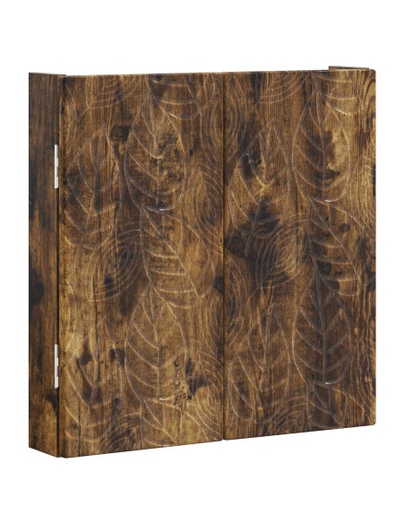 Armadio per Dartboard DELFT Rovere Fumo 52,5 x 10,5 x 53,5 cm