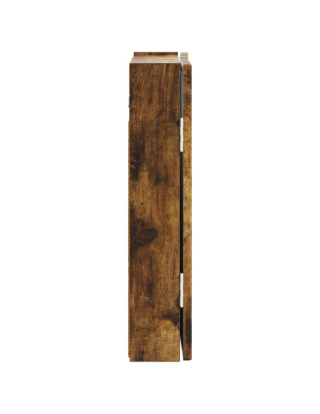 Armadio per Dartboard DELFT Rovere Fumo 52,5 x 10,5 x 53,5 cm