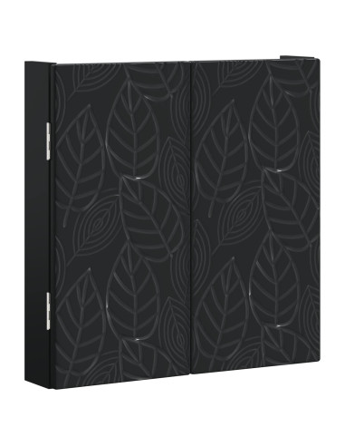 Armadio per Dartboard DELFT Nero 52,5 x 10,5 x 53,5 cm