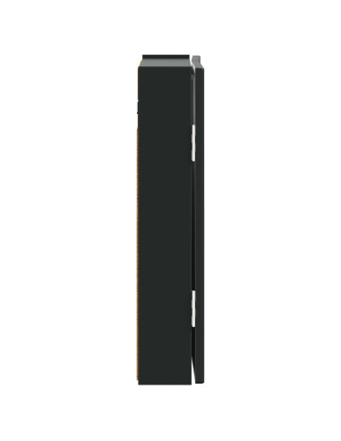 Armadio per Dartboard DELFT Nero 52,5 x 10,5 x 53,5 cm