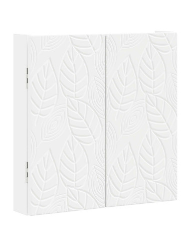 Armadio per Dartboard DELFT Bianco 52,5 x 10,5 x 53,5 cm