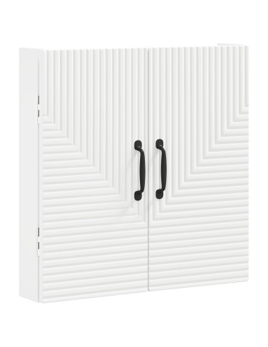 Armadio per Dartboard HAARLEM Bianco 52,5 x 10,5 x 53,5 cm