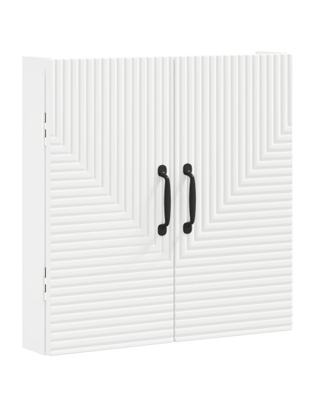 Armadio per Dartboard HAARLEM Bianco 52,5 x 10,5 x 53,5 cm