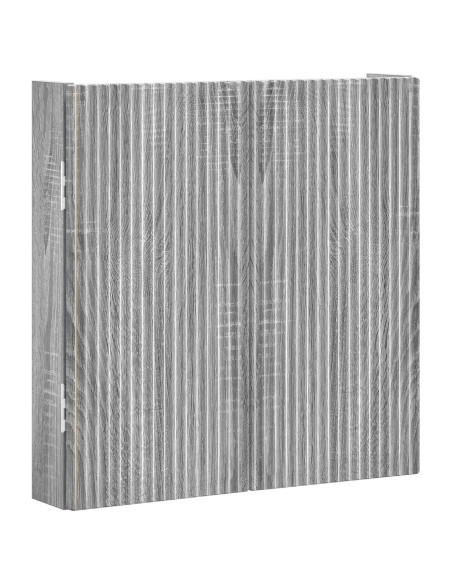 Armadio per Dartboard ARNHEM Sonoma grigio Legno ingegnerizzato